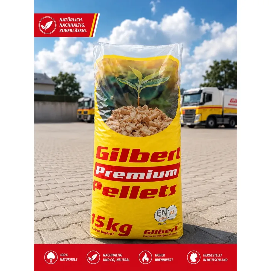 Granulés Gilbert Premium — Palette de 65 sacs de 15 kg